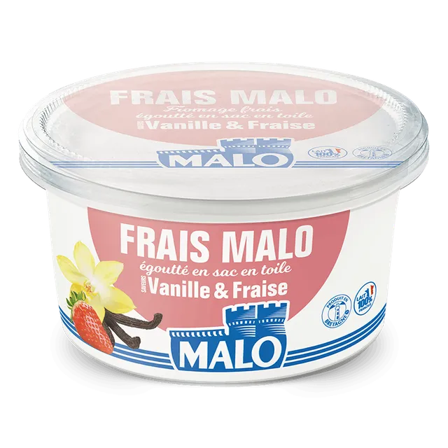 Malo Fromages Frais Fromage Vanille Fraise