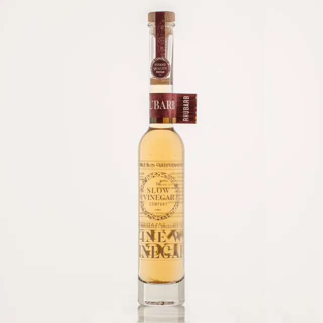 Slow Vinegar Rhubarb vinaigre de vin rhubarbe 100ml
