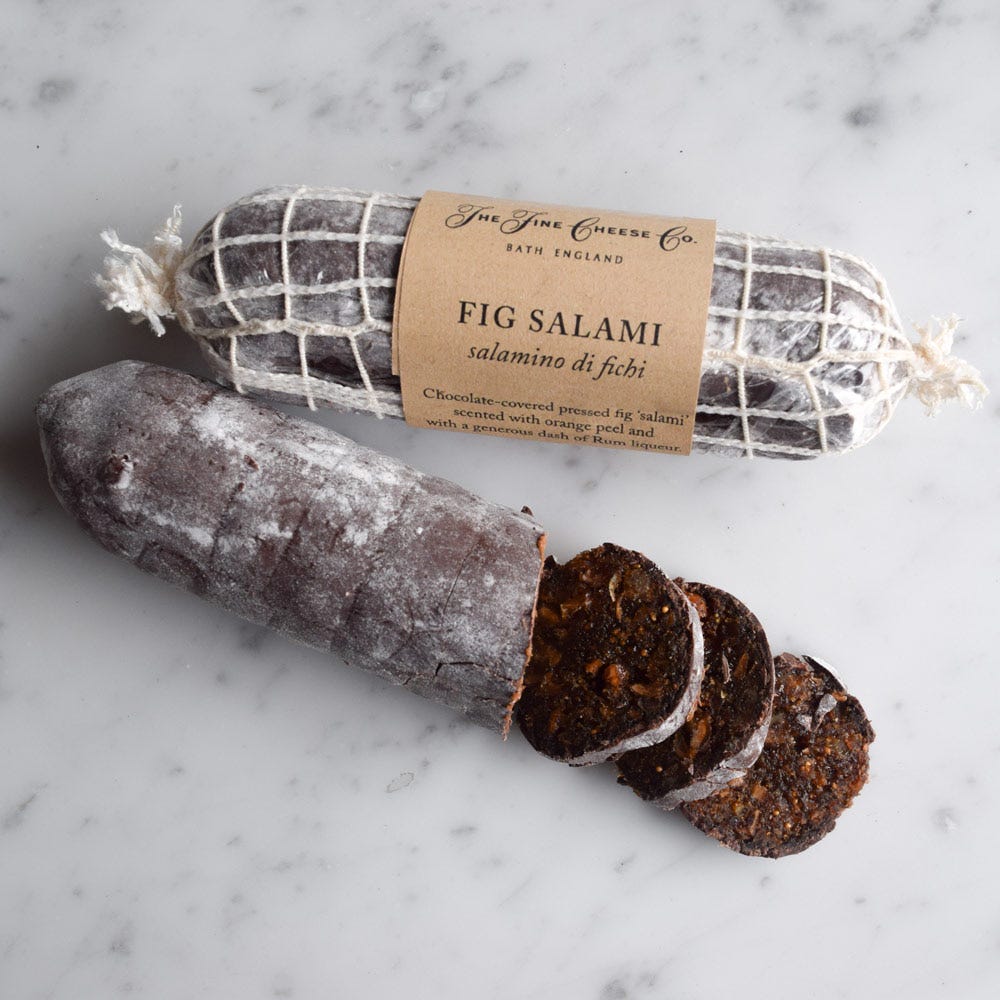 The Fine Cheese Co. Fig Salami douceur figue chocolat 200g