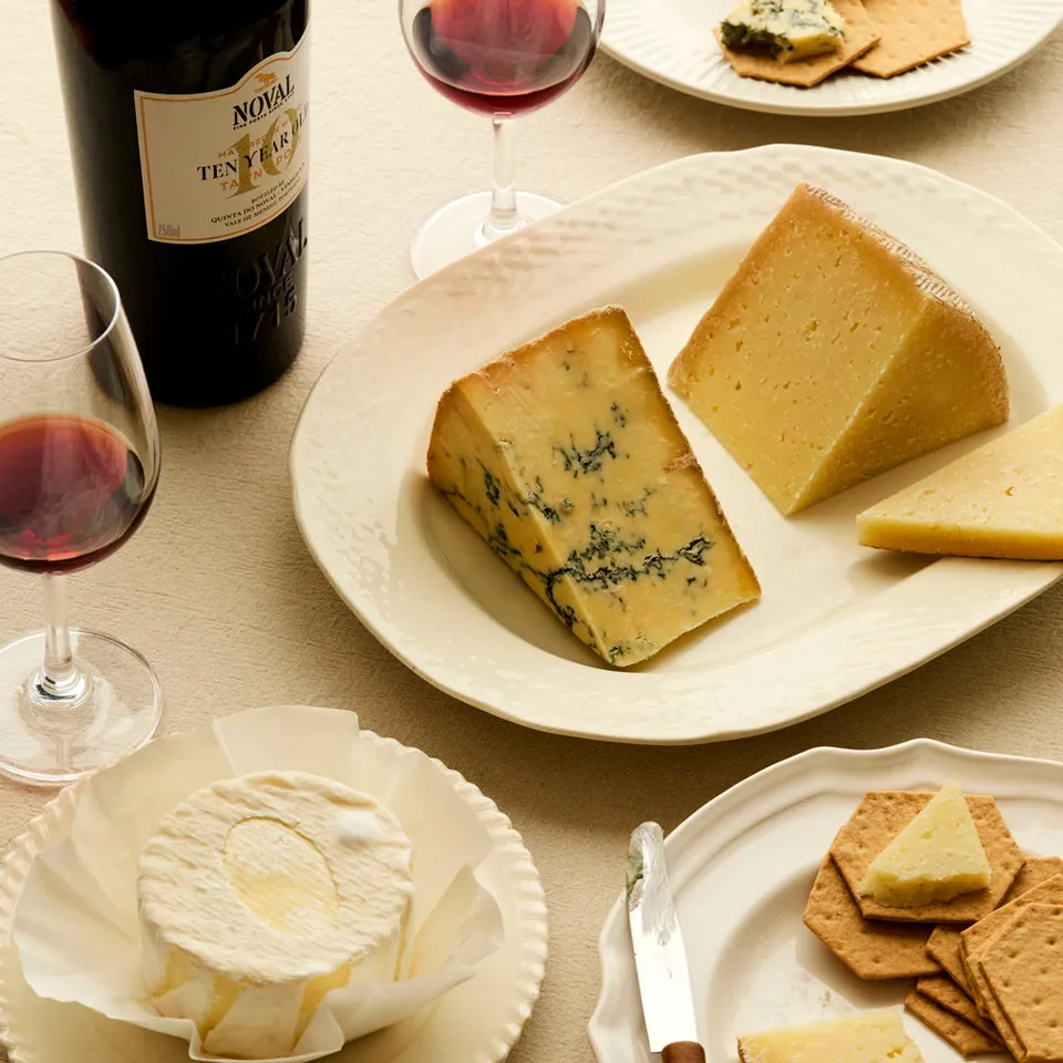 THE FINE CHEESE CO. Timeless Trio Tawny coffret fromages porto