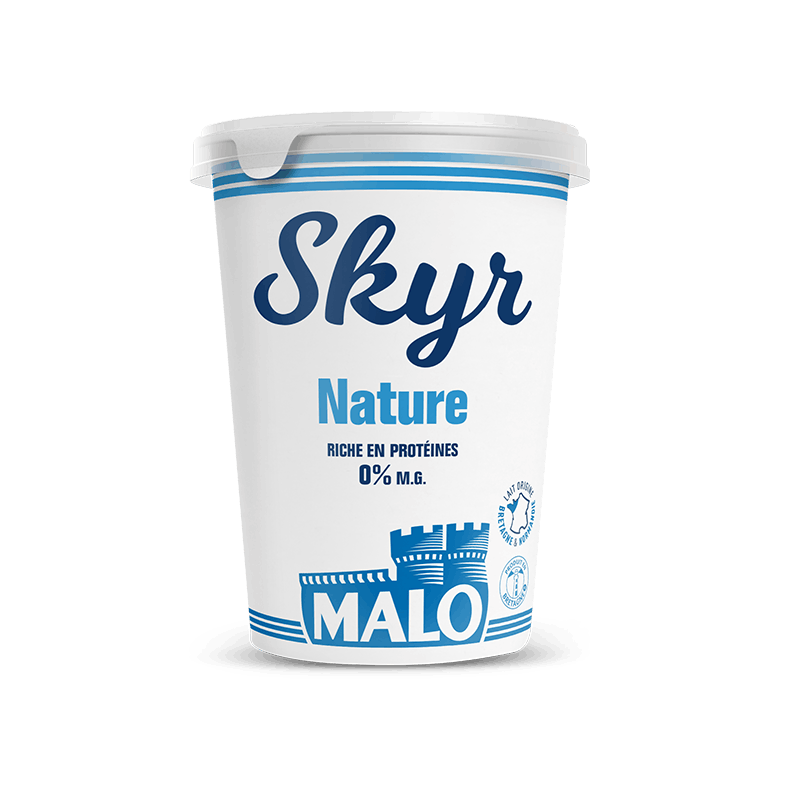 Malo Les Skyrs 0% nature skyr 450g riche en protéines