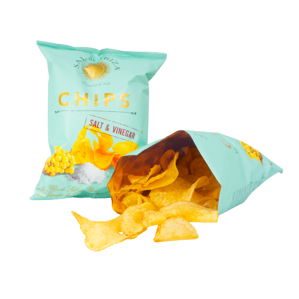 The Fine Cheese Co. Pantry Sal de Ibiza chips sel vinaigre 125g
