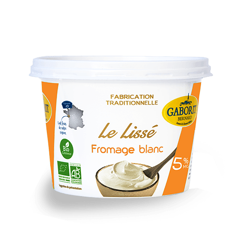 Maison Bernard Gaborit Fromage Blanc Bio Vache Nature 5% MG