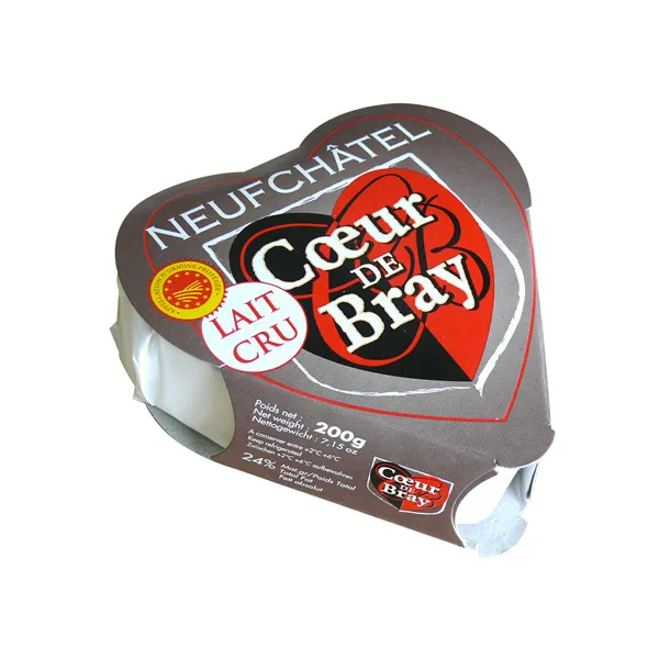 Graindorge Neufchâtel AOP fromage cœur 200g lait cru
