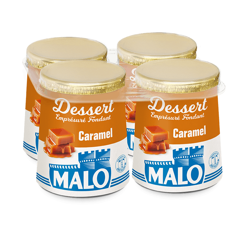 Malo Les Desserts caramel dessert lacté doux