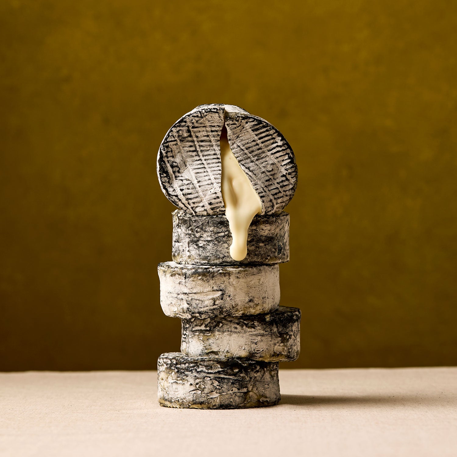 Carboncino fromage cendré lait mixte pâte molle 160g