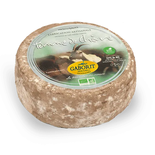 Maison Bernard Gaborit Tomme de Chèvre fromage affiné bio 2 mois