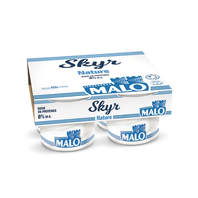 Malo Les Skyrs Skyr 0% Nature riche en protéines