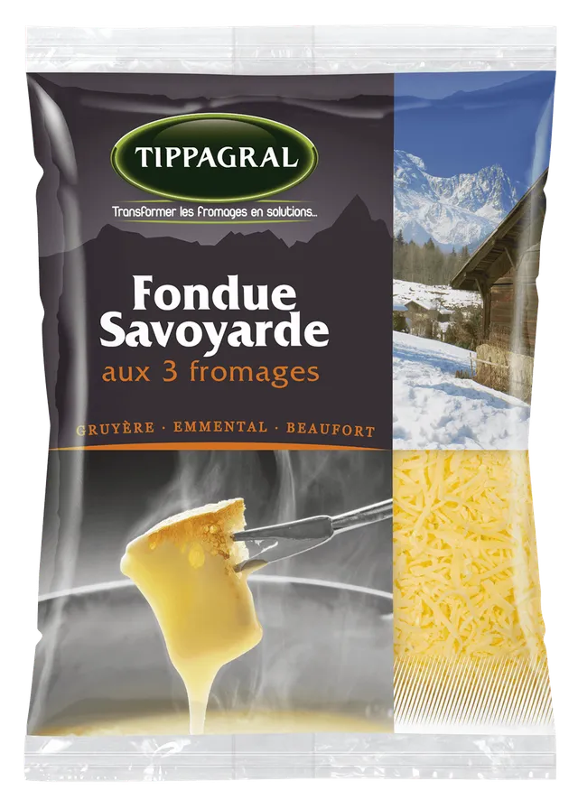 Tippagral Râpé Fondue Savoyarde fromage râpé