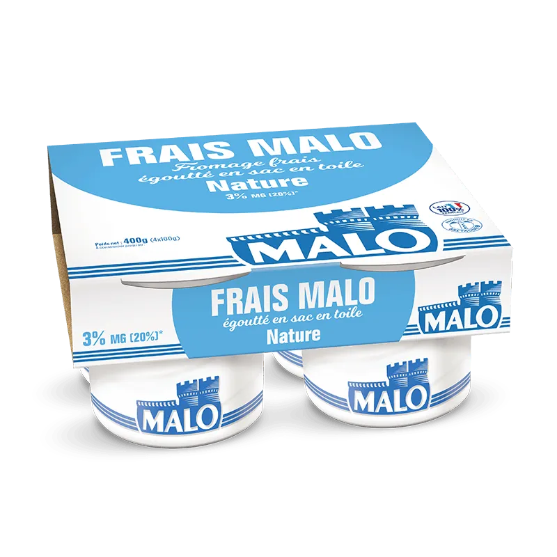 Malo Les Fromages Frais Fromage Nature 3%