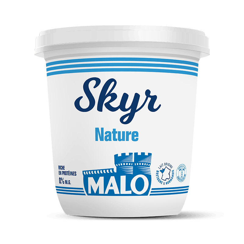 Malo Les Skyrs Skyr 0% nature 850g riche en protéines