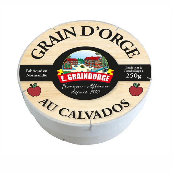 Graindorge Grain d'Orge au Calvados fromage 250g