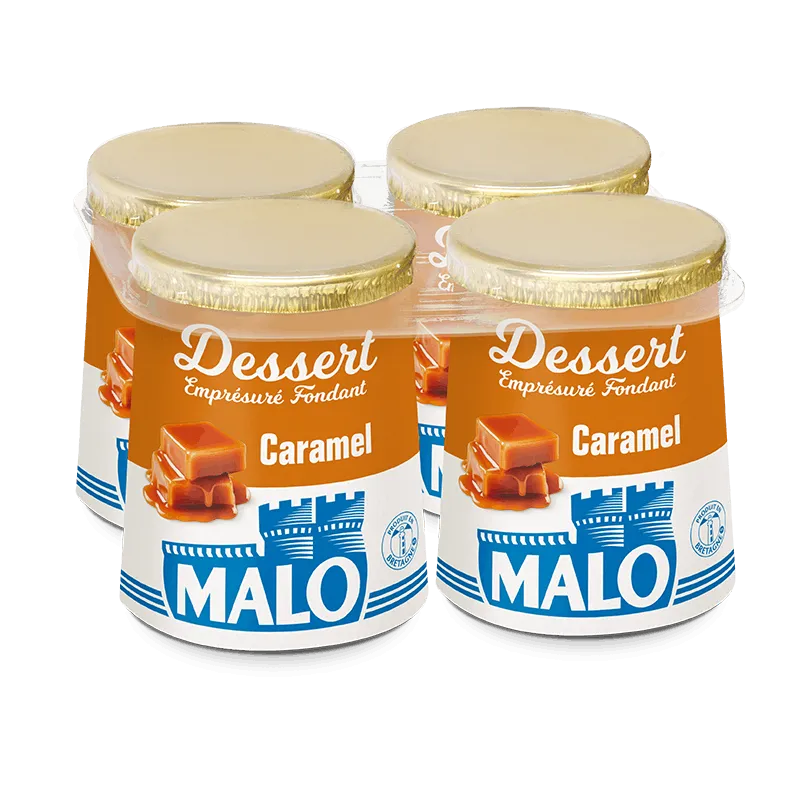 Malo Les Desserts caramel dessert lacté doux