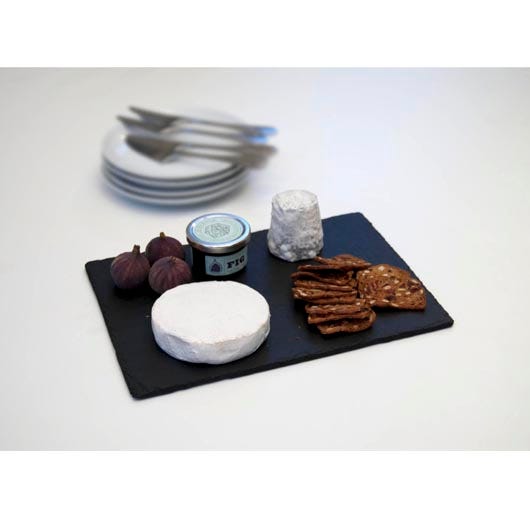 The Fine Cheese Co. Planche Ardoise Fromage 30x25cm