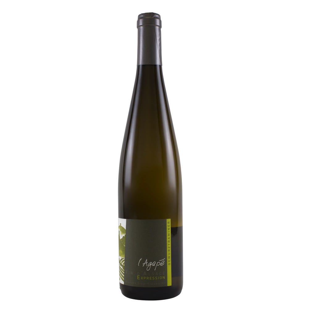 Domaine Agapé Expression Gewurztraminer blanc 75cl 2017