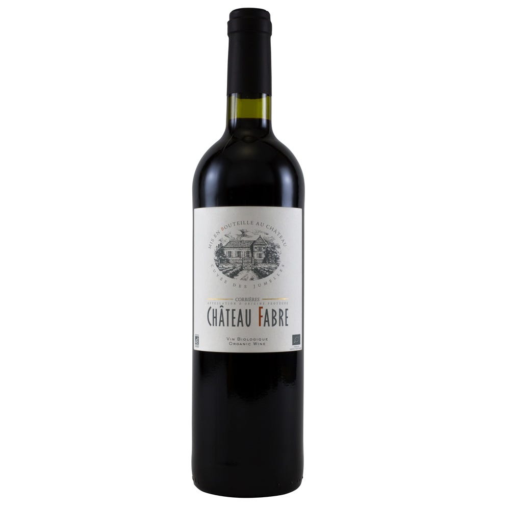 Château Fabre Corbières 2021 vin rouge 75cl fruits rouges