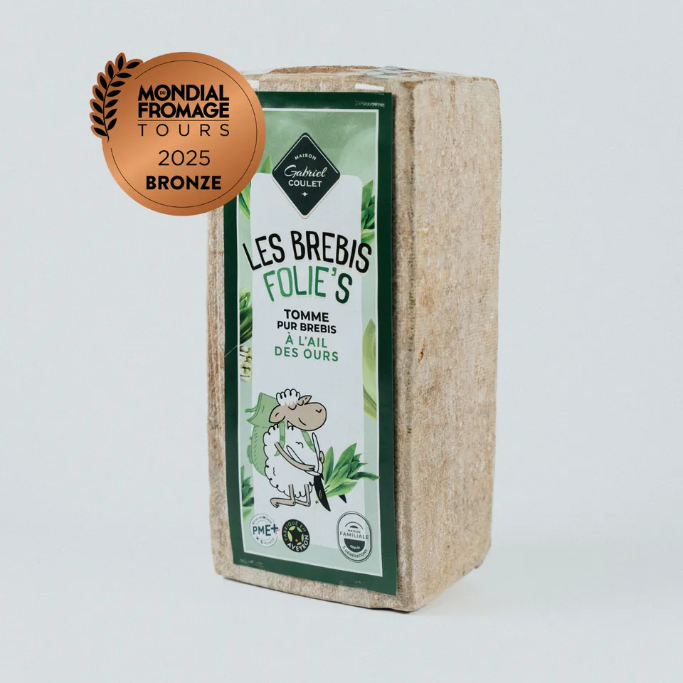 Gabriel Coulet Brique tomme brebis ail des ours