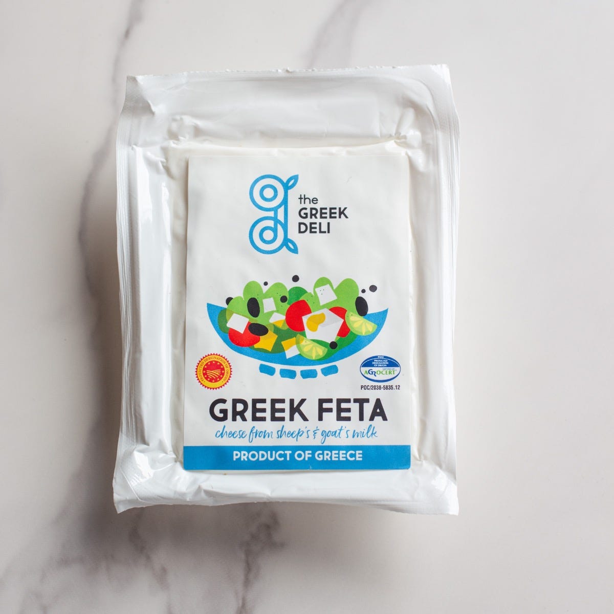 The Fine Cheese Co. Greek Feta fromage grec 200g brebis saumure
