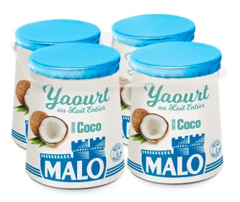 Malo Les Yaourts yaourt noix de coco pot