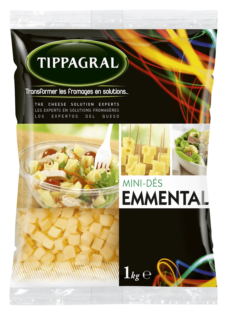 Tippagral Cubes Emmental cubes de fromage apéro