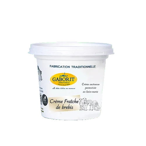 Maison Bernard Gaborit Crème fraîche de brebis bio onctueuse