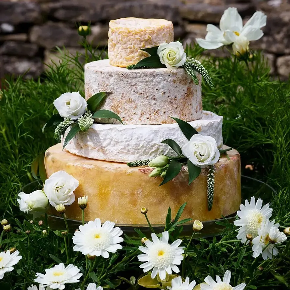 The Fine Cheese Co. Cheese Hampers Faye pièce montée fromage mariage