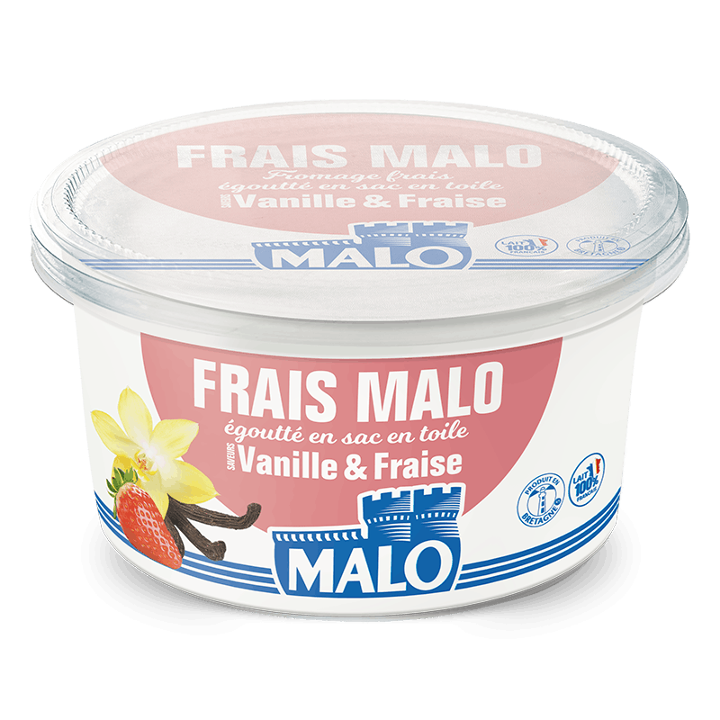 Malo Fromages Frais Fromage Vanille Fraise