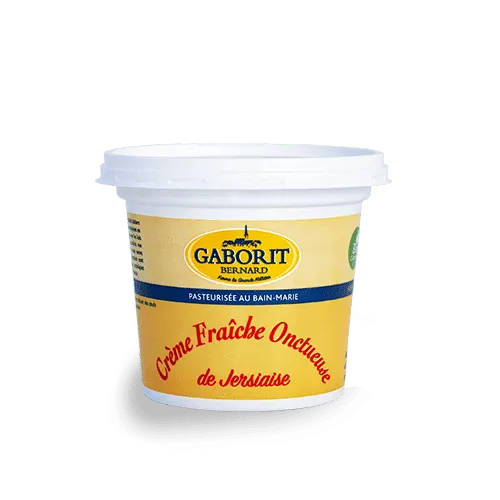 Maison Bernard Gaborit Crème fraîche onctueuse bio 25cl lait jersiaise