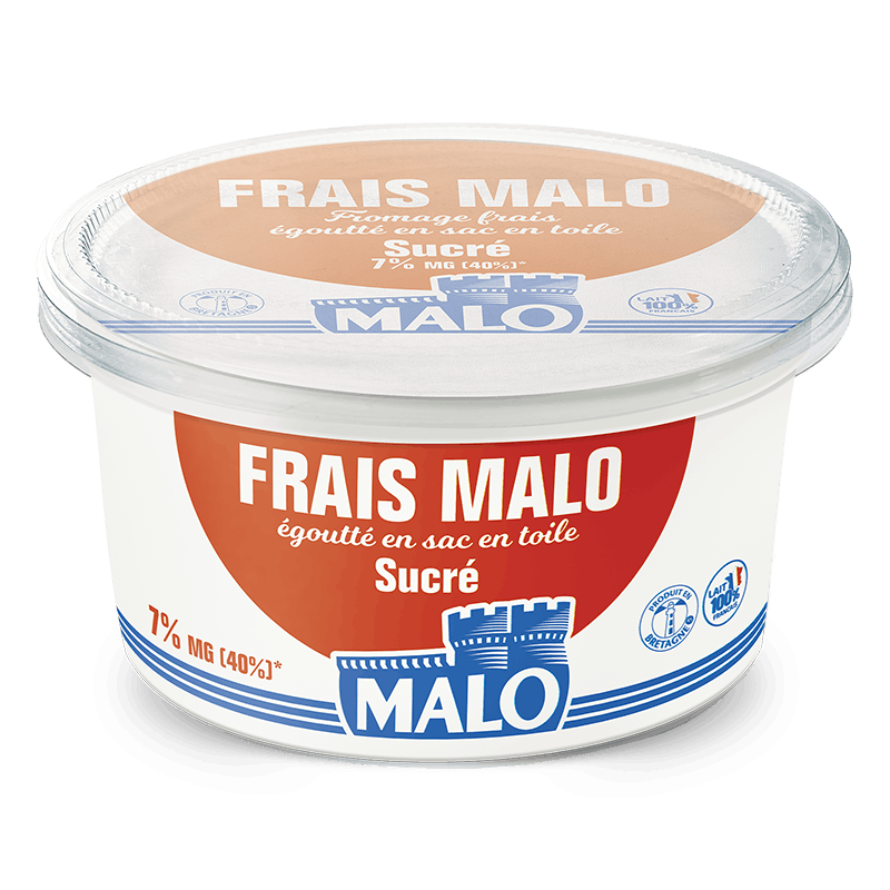 Malo Les Fromages frais fromage frais Sucré 7%