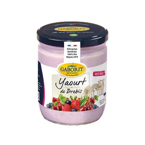 Maison Bernard Gaborit Yaourt Bio Brebis Fruits Rouges Peu Sucré