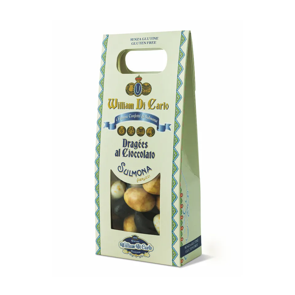 William di Carlo Chocolate Dragées chocolat enrobé 100g