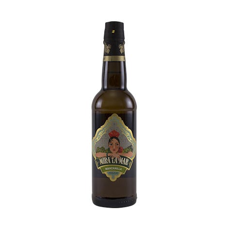Mira La Mar Manzanilla Sherry vin fortifié 37,5 cl