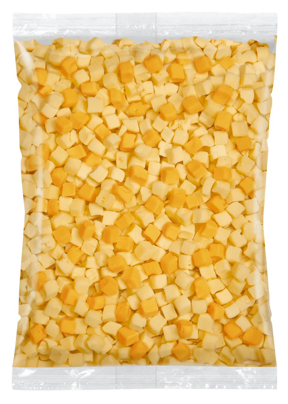 Tippagral Cubes Gouda Cheddar rouge 50/50 fromage en cubes fondant