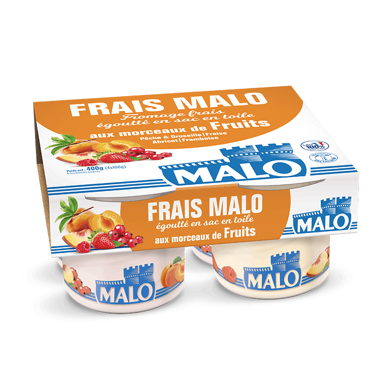 Malo Les Fromages frais fromage frais aux fruits