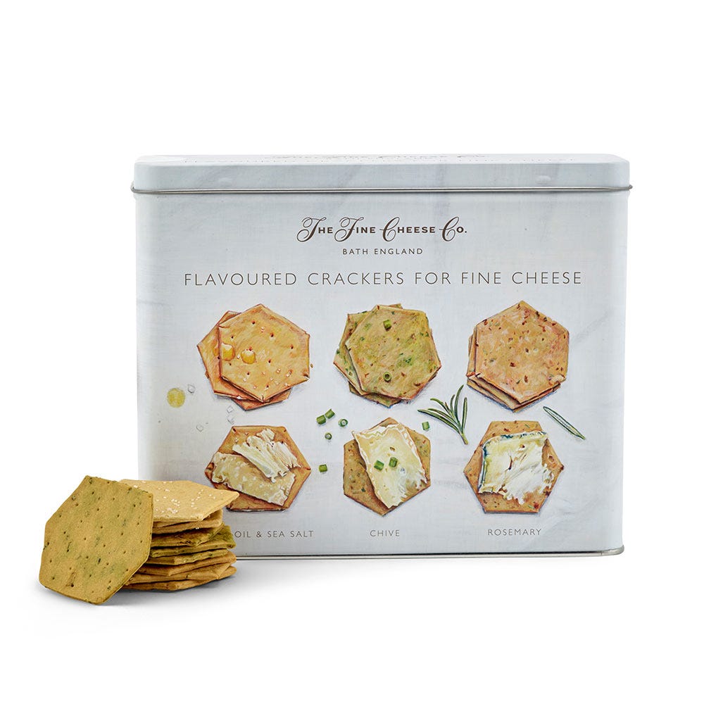 The Fine Cheese Co. Flavoured Crackers coffret crackers 450g