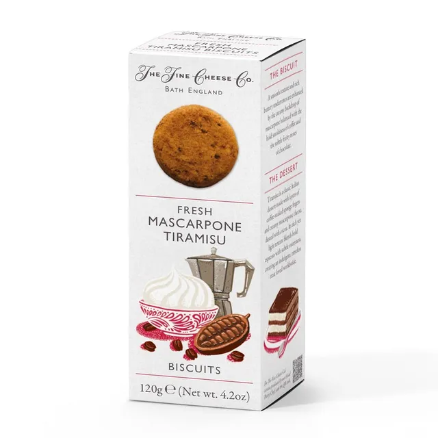 The Fine Cheese Co. Tiramisu Biscuits mascarpone 120 g