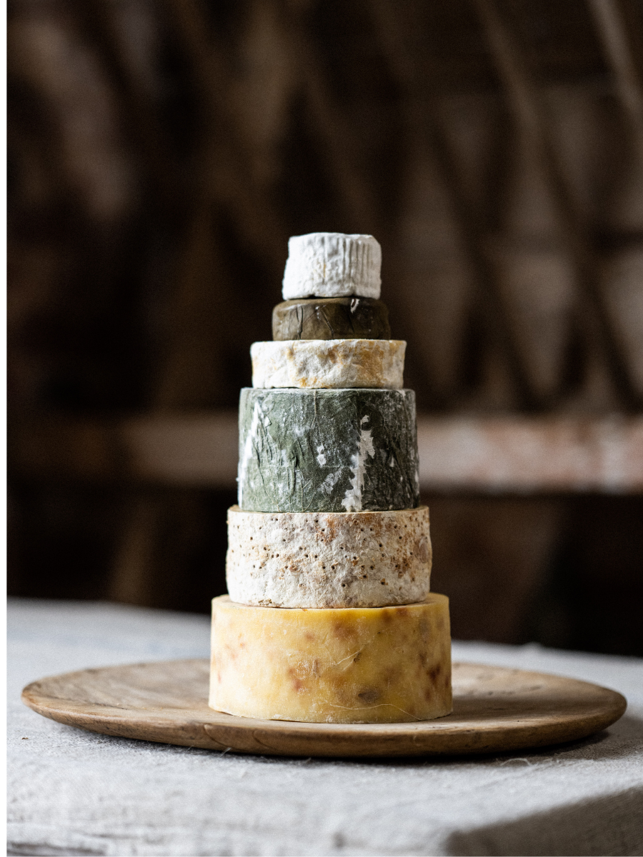 Quicke's Whidden Steep pièce montée de fromages 6 étages
