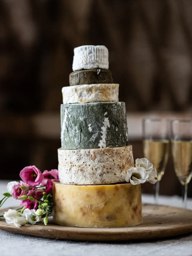 Quicke's Whidden Steep pièce montée de fromages 6 étages