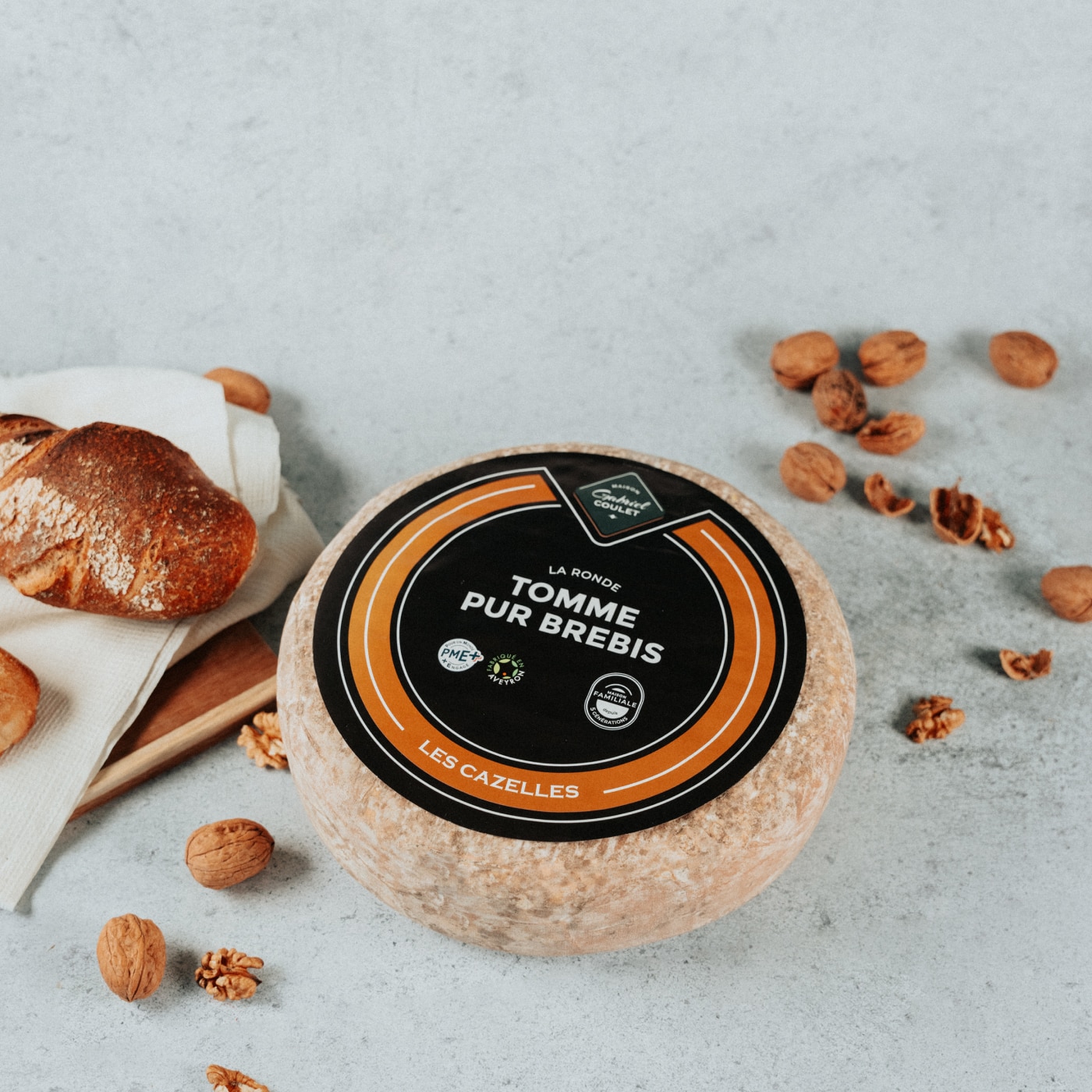 Gabriel Coulet La Ronde Les Cazelles tomme brebis quart 1,1 kg