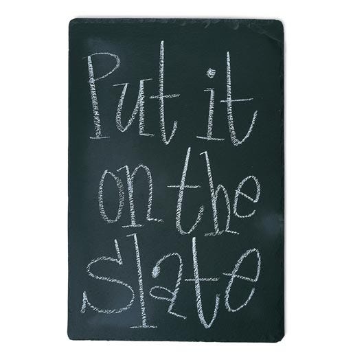 The Fine Cheese Co. Planche Ardoise Fromage 30x25cm