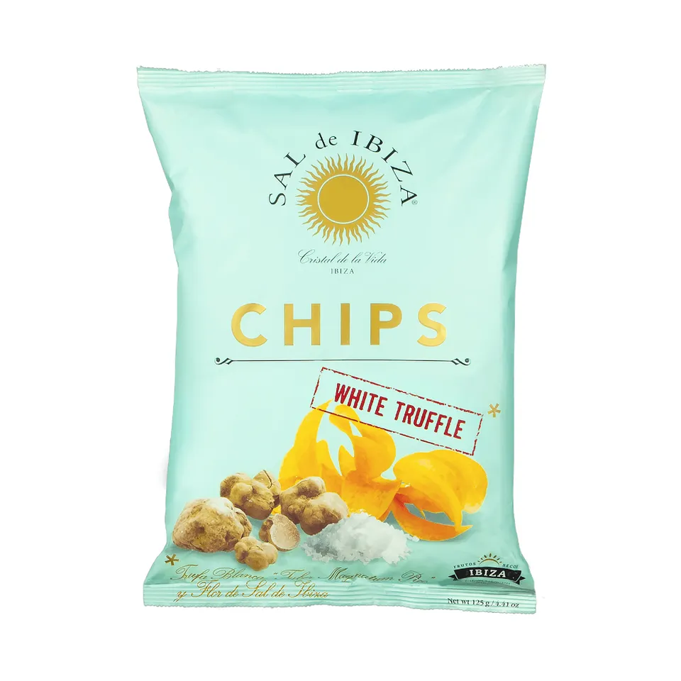 The Fine Cheese Co. Sal de Ibiza Chips truffe blanche 125g