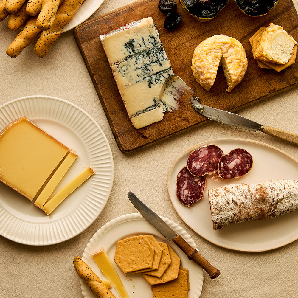 The Fine Cheese Co. Grand Tour Coffret Fromage Charcuterie Europe