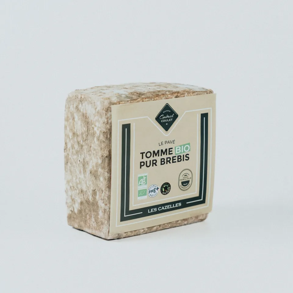 Gabriel Coulet Pavé Bio Les Cazelles fromage brebis bio