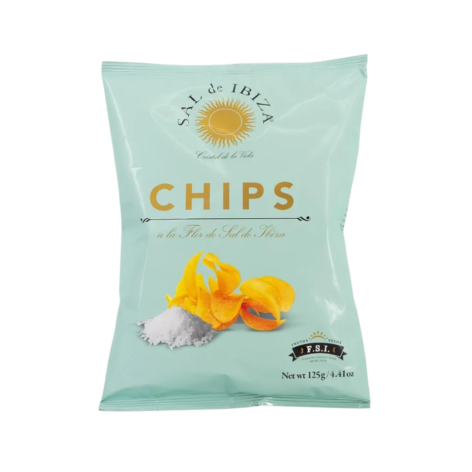 Sal de Ibiza Chips fleur de sel snack salé