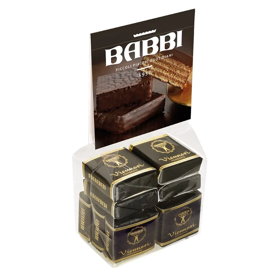 Babbi Viennesi Fondente Biscuits Chocolat 200g