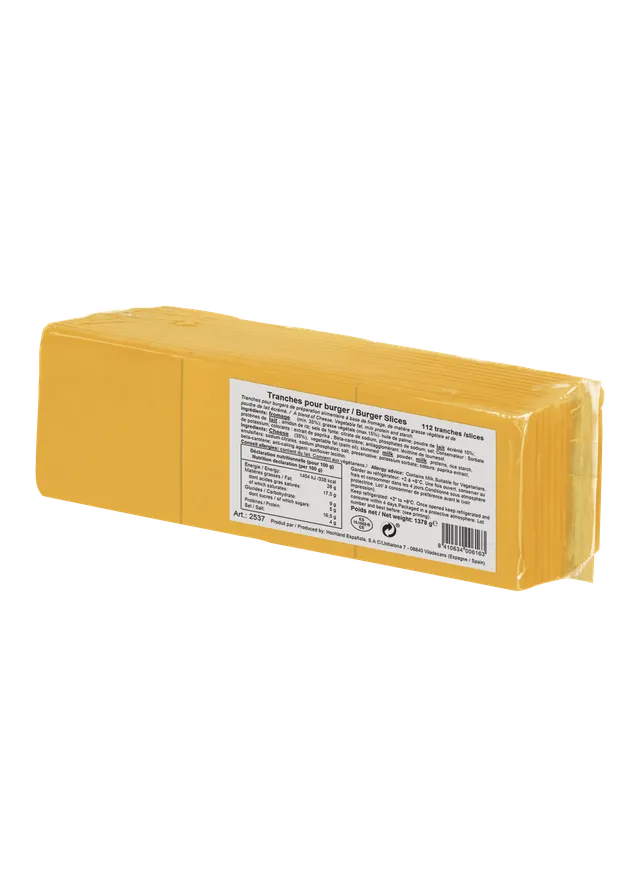 Tippagral Tranches pour burger Hochland fromage fondant