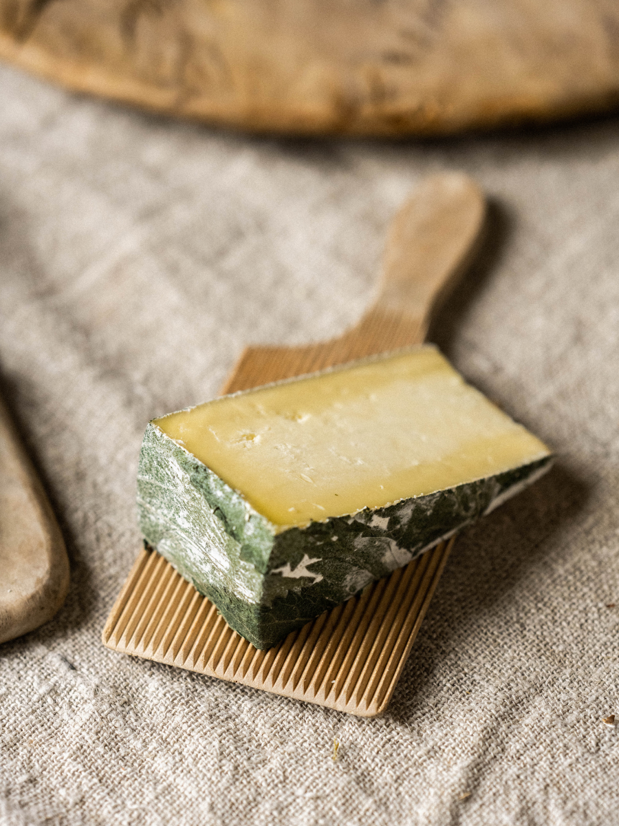Cornish Yarg fromage anglais orties 200g crémeux