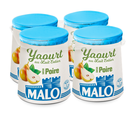 Malo Les Yaourts Yaourt Saveur Poire fruité