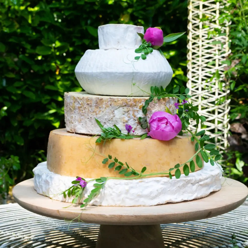The Fine Cheese Co. Helena Cheese Wedding Cake Pièce Montée 4 Étages