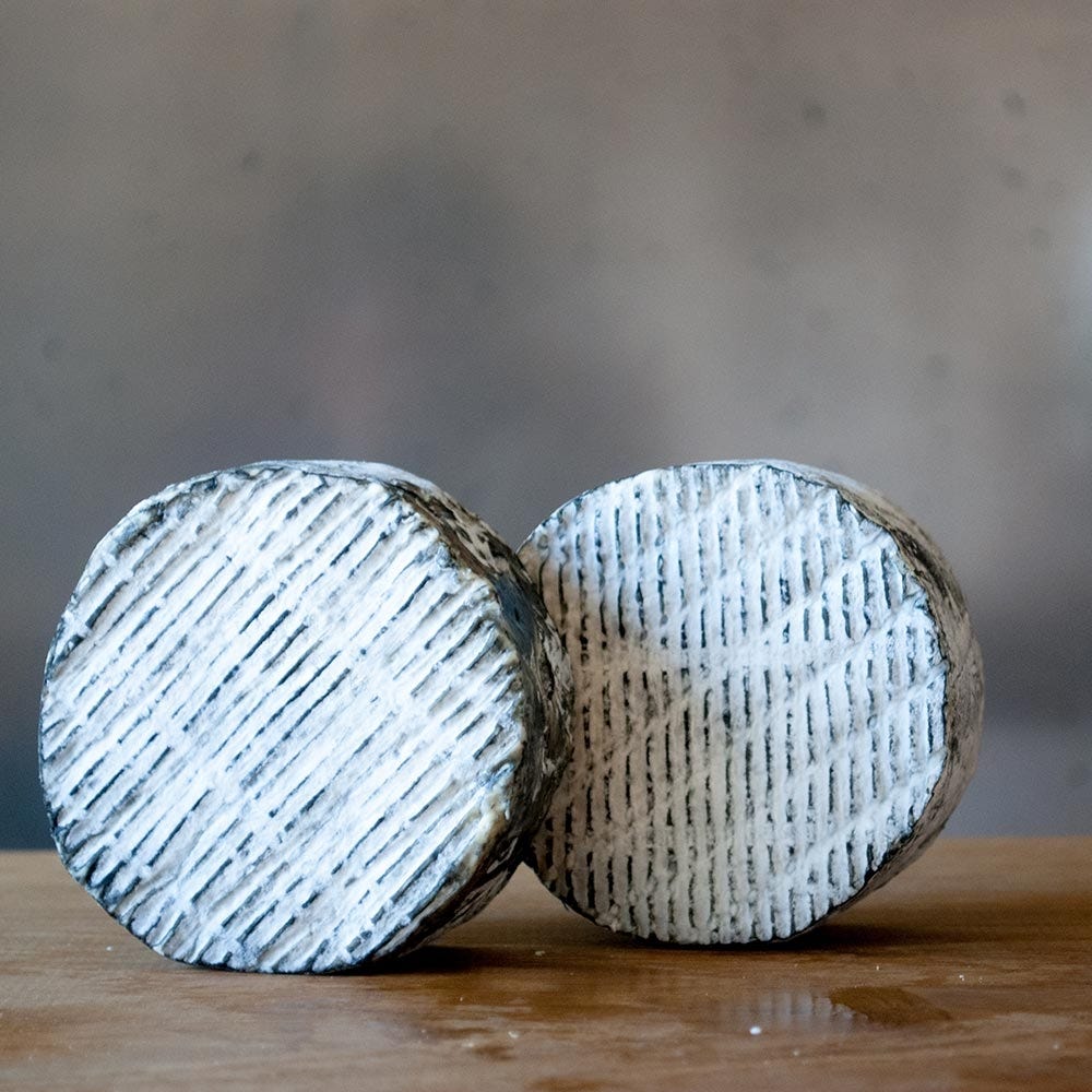 Carboncino fromage cendré lait mixte pâte molle 160g